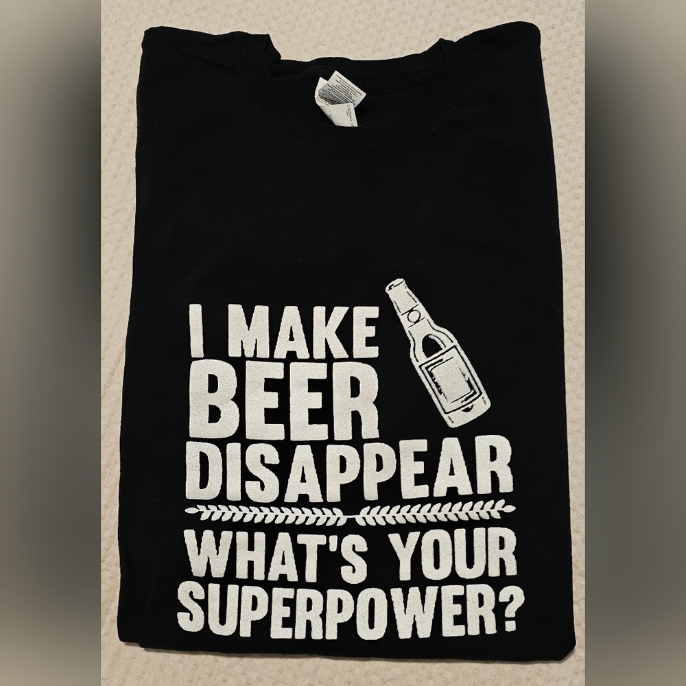 Men's T-Shirt in Large. Perfect for Birthday Parties! Washed but never worn!